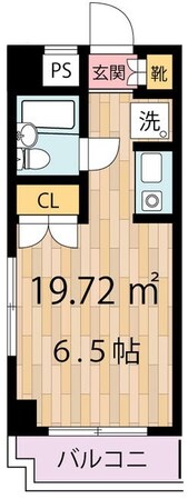 川崎駅 徒歩9分 1階の物件間取画像